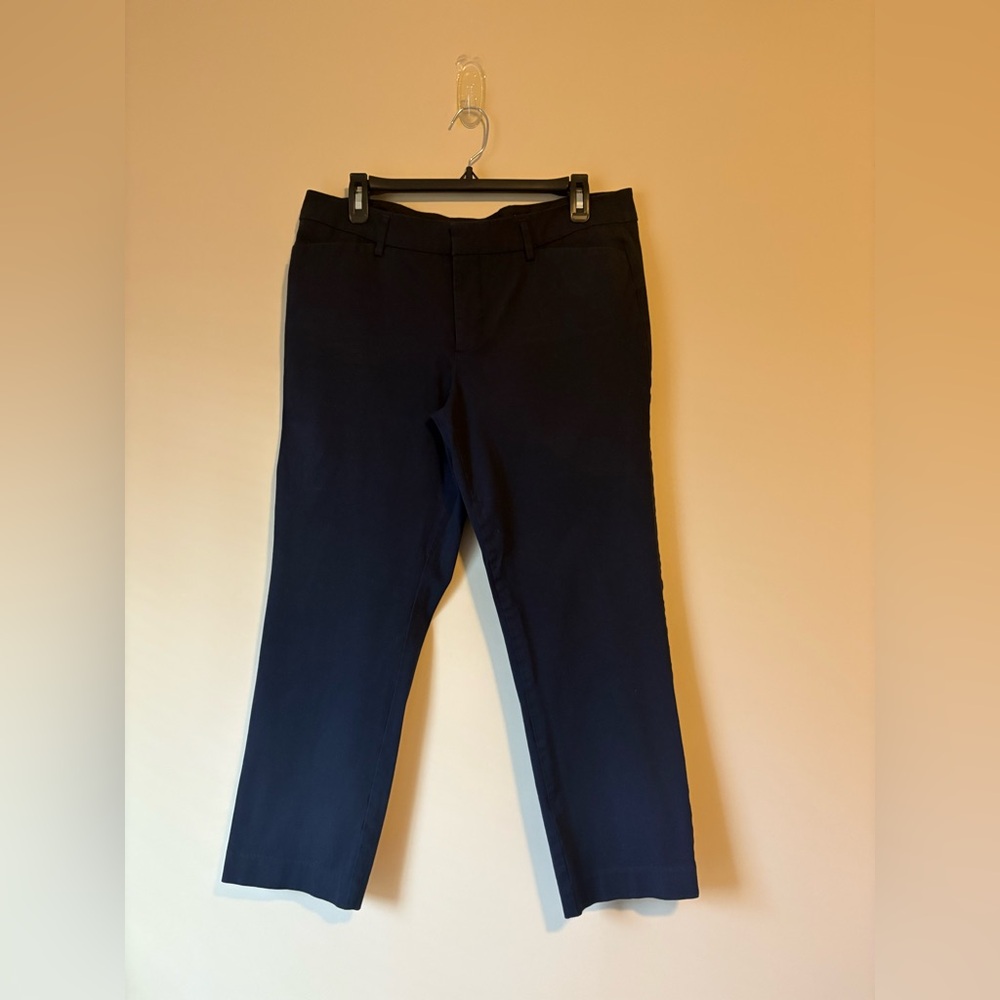 STYLUS Women’s Dark Blue Casual Ankle Length Pants.